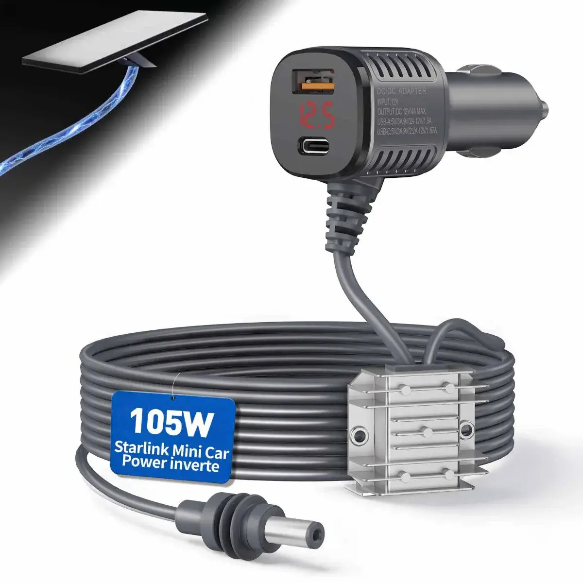 Starlink Mini single port 120W step-up compact mini car booster main picture